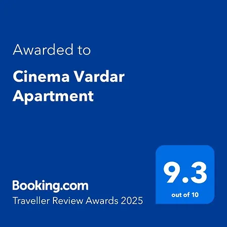 Διαμέρισμα Cinema Vardar Apartment, Downtown - Pedestrian Zone, Fully Air-conditioned, Free Parking Σκόπια