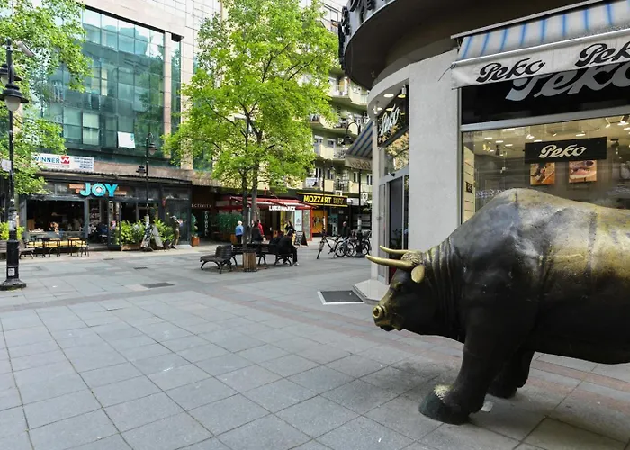 아파트 Cinema Vardar Apartment, Downtown, Pedestrian Zone, #free Parking# 스코페